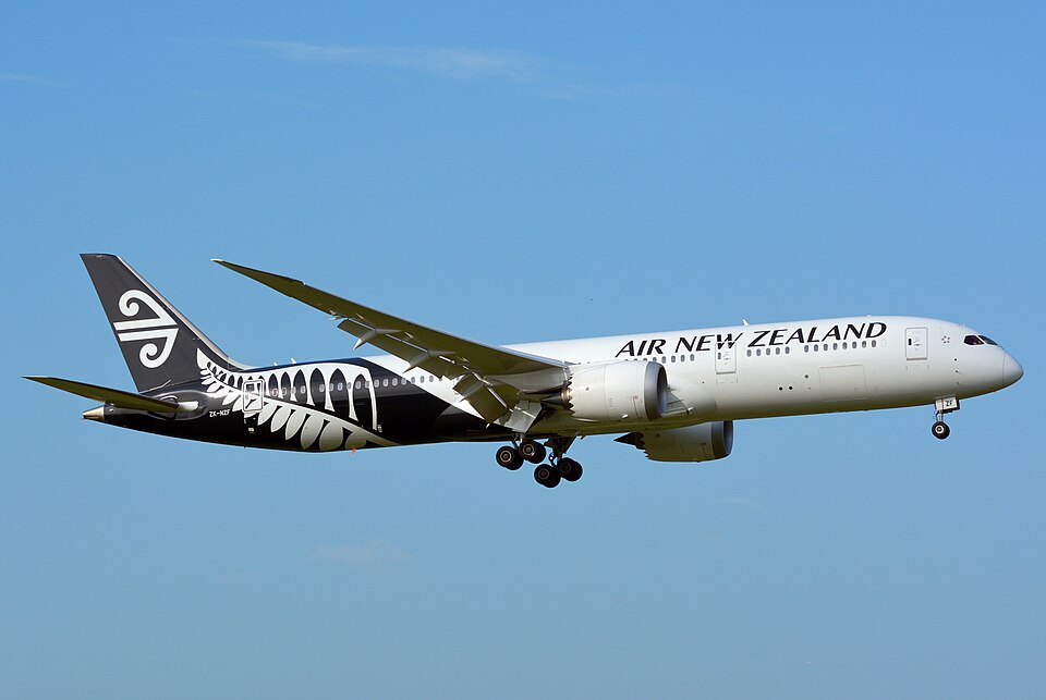 NZ Air New Zealand aircraft