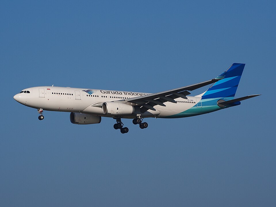 Garuda Indonesia Airlines aircraft