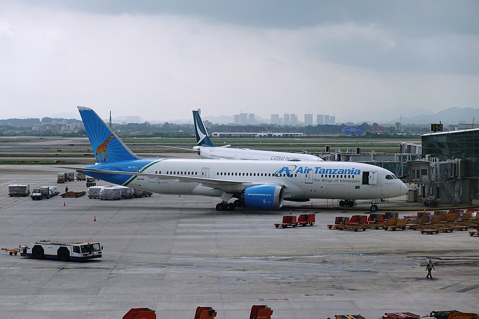 Air Tanzania aircraft