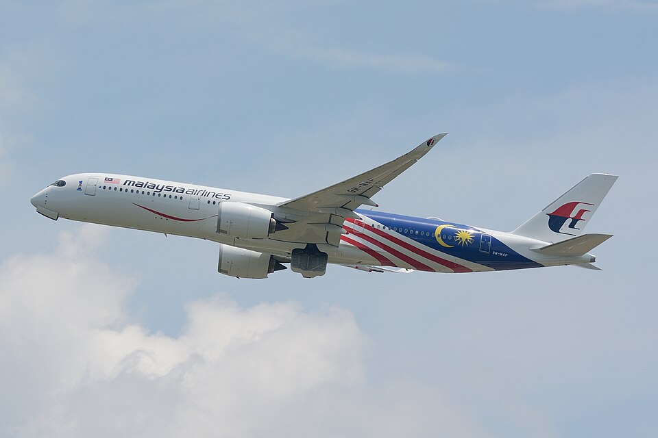 Malaysia Airlines Berhad dba Malaysia Airlines aircraft