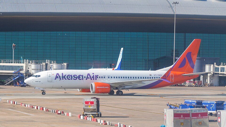 Akasa Air aircraft