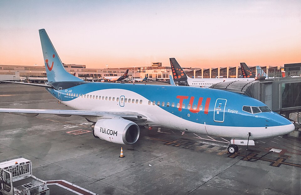 TUI fly Belgium aircraft