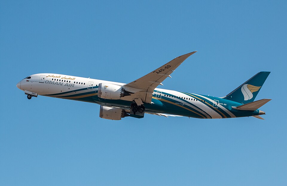 Oman Air (S.A.O.C) aircraft